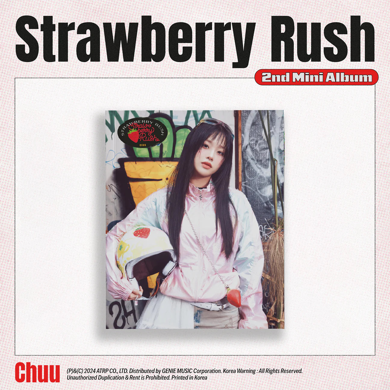 CHUU - 2ND MINI ALBUM [STRAWBERRY RUSH] (2 VERSIONS)