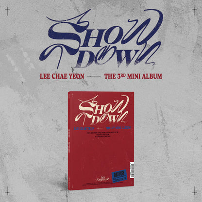 LEE CHAE YEON - 3RD MINI ALBUM [SHOWDOWN] (2 VERSIONS)