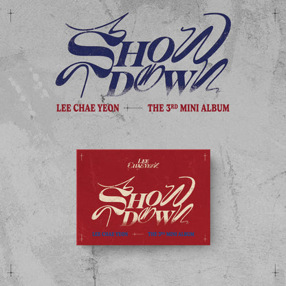 LEE CHAE YEON - 3E MINI ALBUM [SHOWDOWN] POCAALBUM