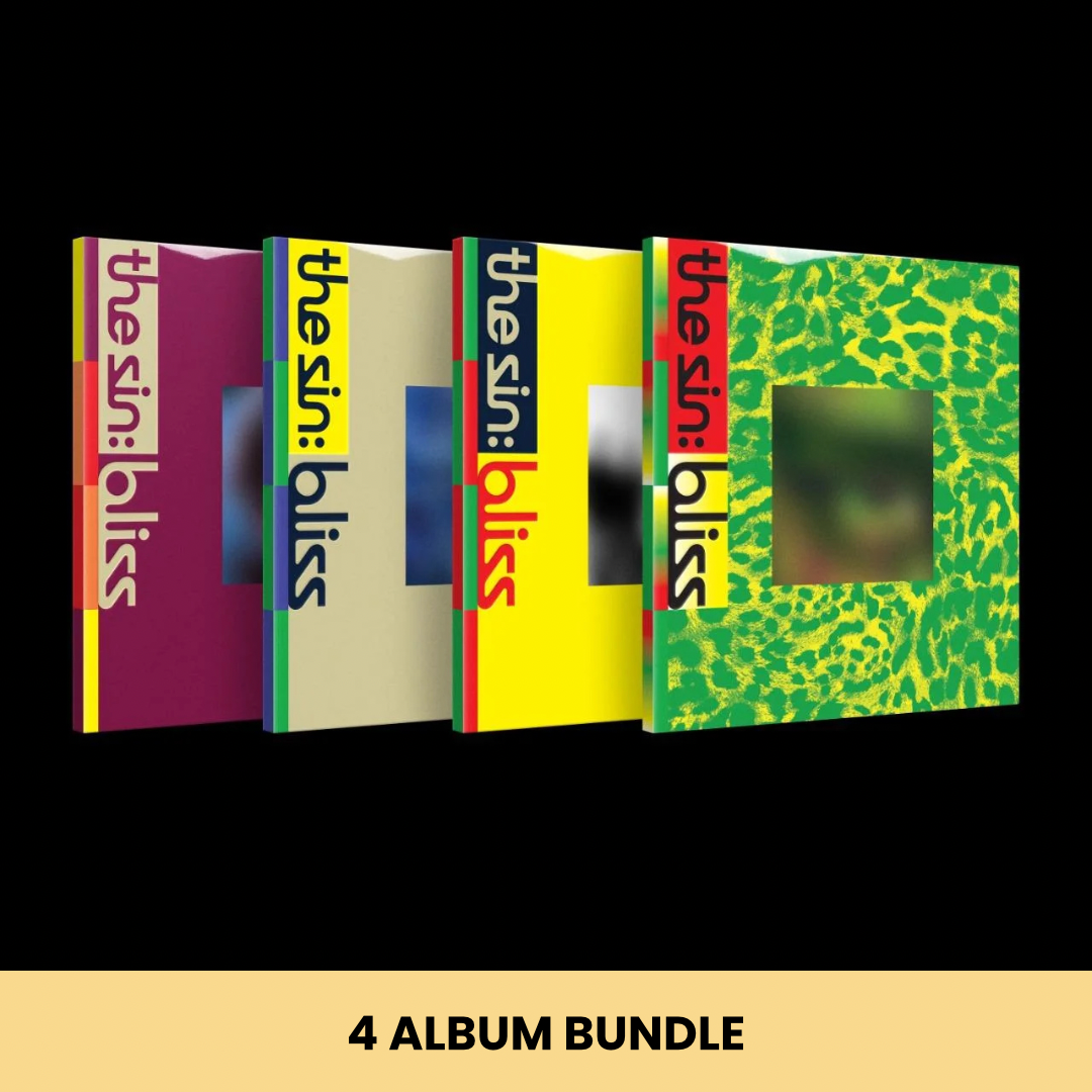 (PRE-ORDER) ENHYPEN - THE SIN: BLISS (4 VERSIONS) BUNDLE