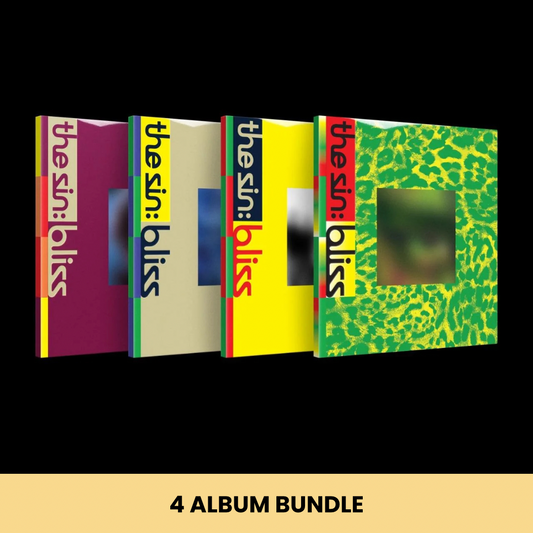 (PRE-ORDER) ENHYPEN - THE SIN: BLISS (4 VERSIONS) BUNDLE