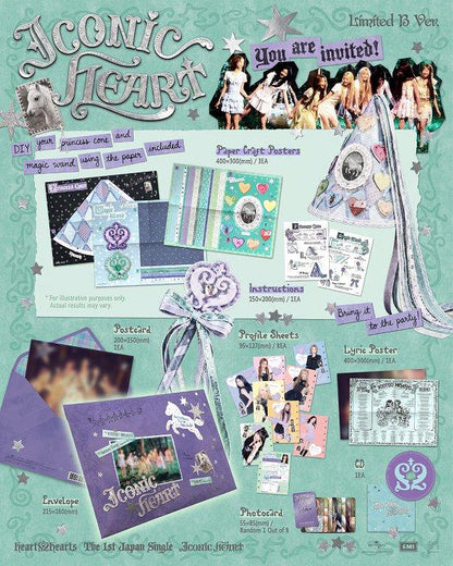 (PRE-ORDER) HEARTSHEARTS - ICONIC HEART [LIMITED EDITION TYPE B]