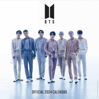 BTS - CALENDRIER CARRÉ OFFICIEL BTS 2024 (CALENDRIER MURAL) ÉDITION LIMITÉE