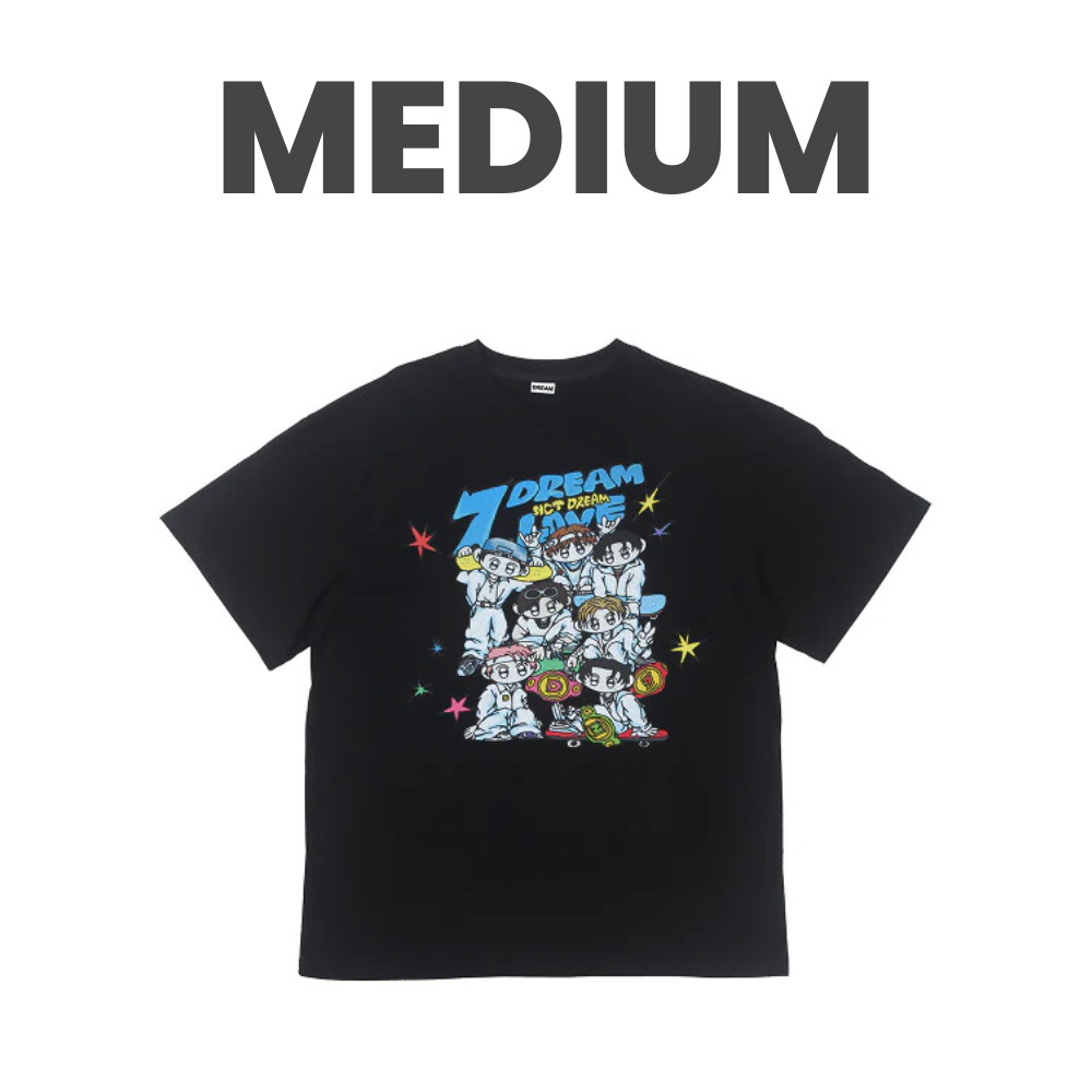 (PRE-ORDER) NCT DREAM- 2025 NCT DREAM POP-UP [TIME RIDERS] (T-SHIRT ILLUSTRATION ver.) (2 SIZES) - LightUpK