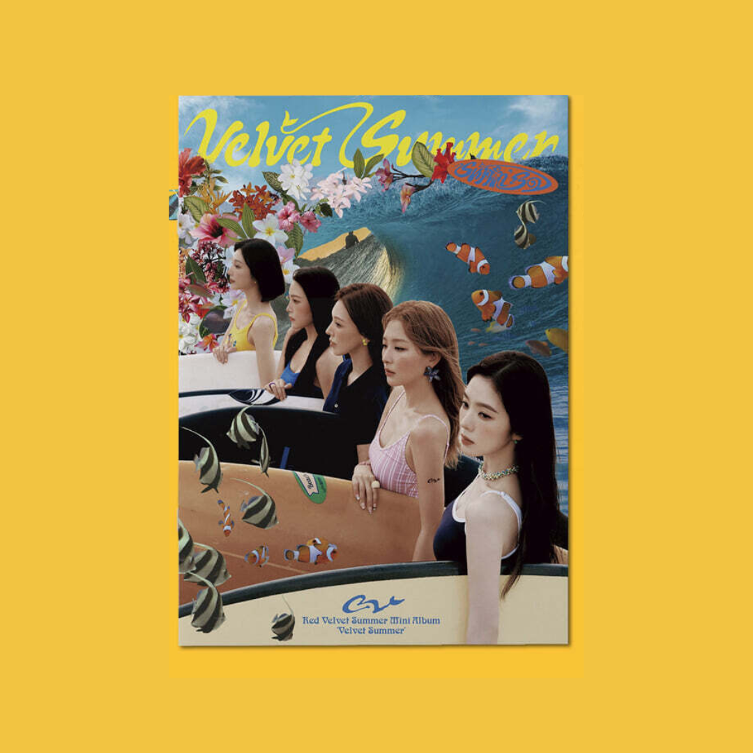 RED VELVET - SUMMER MINI ALBUM [VELVET SUMMER] (BIG WAVE VER.) (2 VERSIONS)