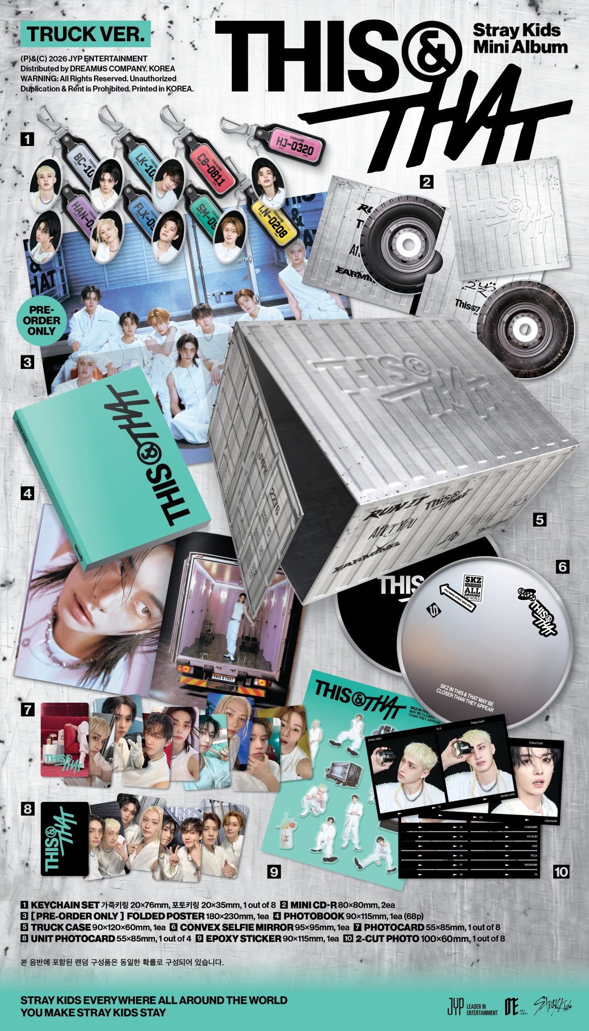 (PRÉCOMMANDE) STRAY KIDS - THIS & THAT (TRUCK VER.) (LIMITÉE)