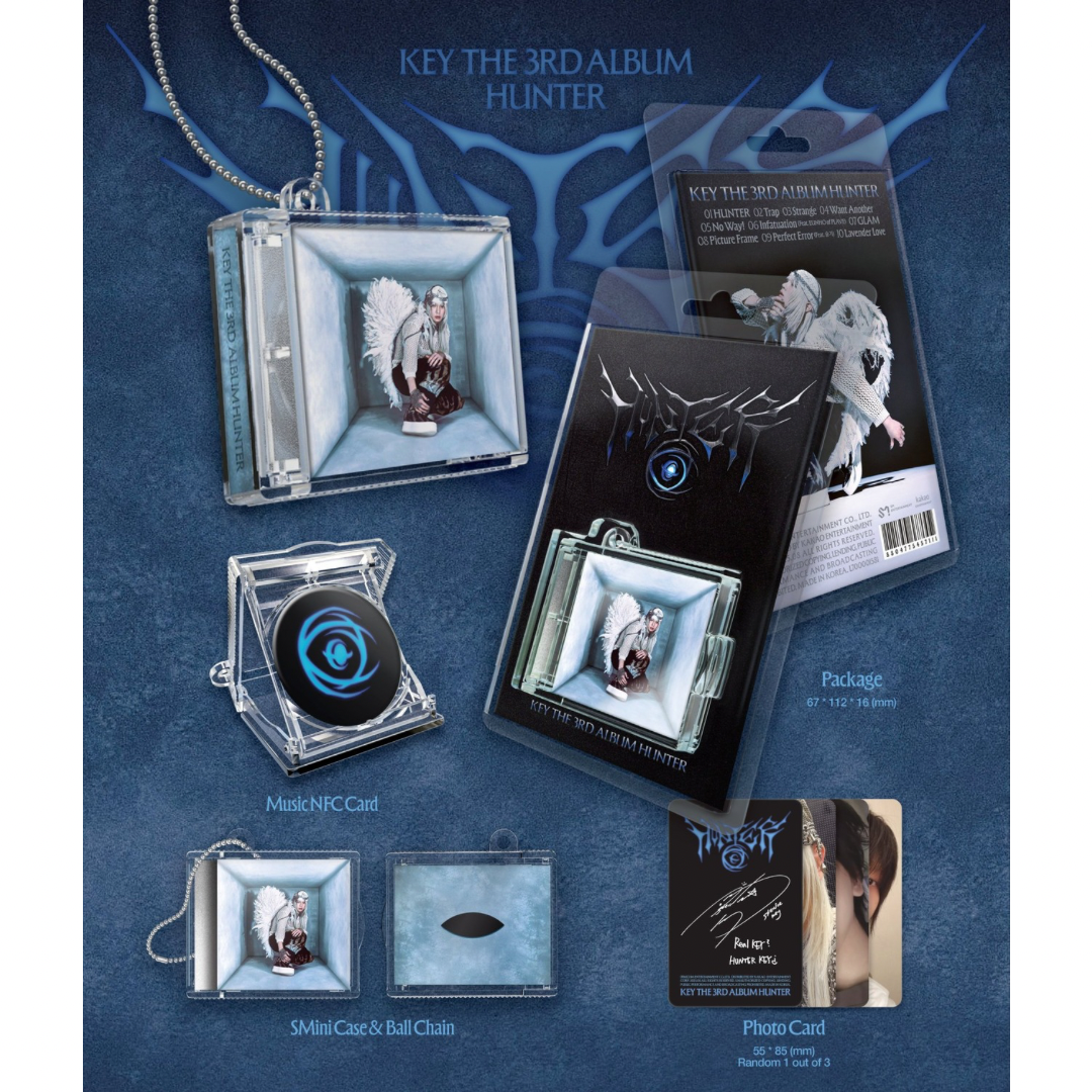 KEY - 3RD ALBUM [HUNTER] (SMINI VER.) - LightUpK