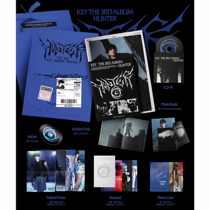 KEY - 3RD ALBUM [HUNTER] (ARCHIVE VER.) - LightUpK