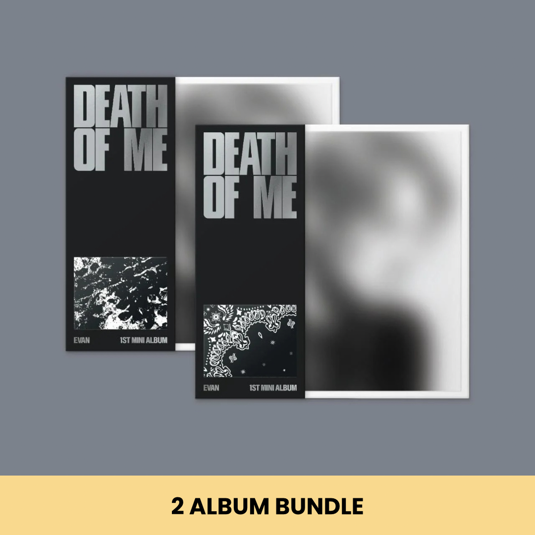 (PRE-ORDER) EVAN - DEATH OF ME (BANDANA VER.) (2 VERSIONS) BUNDLE