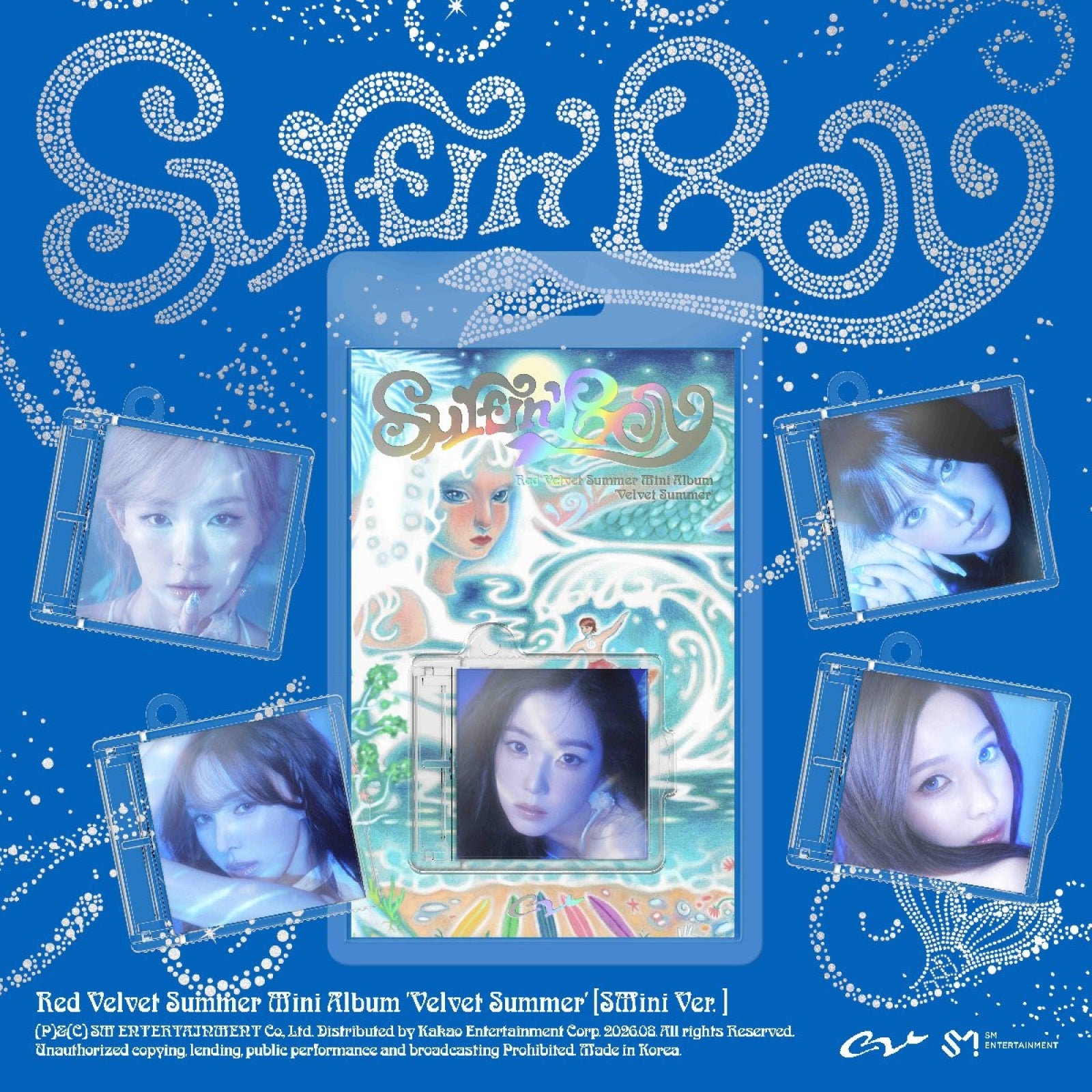 (PRE-ORDER) RED VELVET - SUMMER MINI ALBUM [VELVET SUMMER] (SMINI VER.) (5 VERSIONS) RANDOM