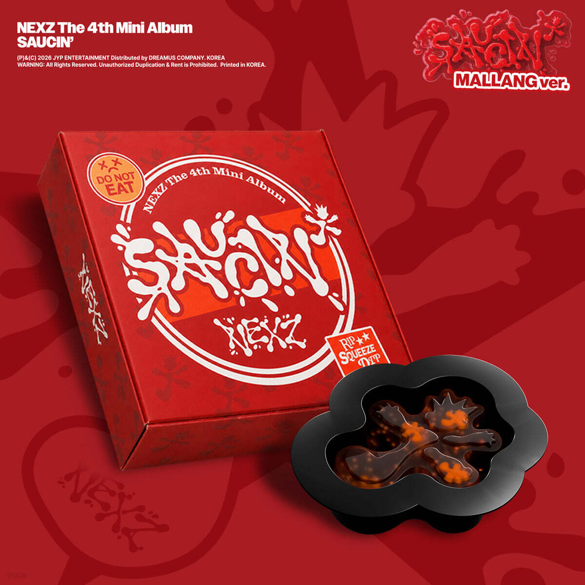(PRE-ORDER) NEXZ - 4TH MINI ALBUM [SAUCIN'] MALLANG VER.