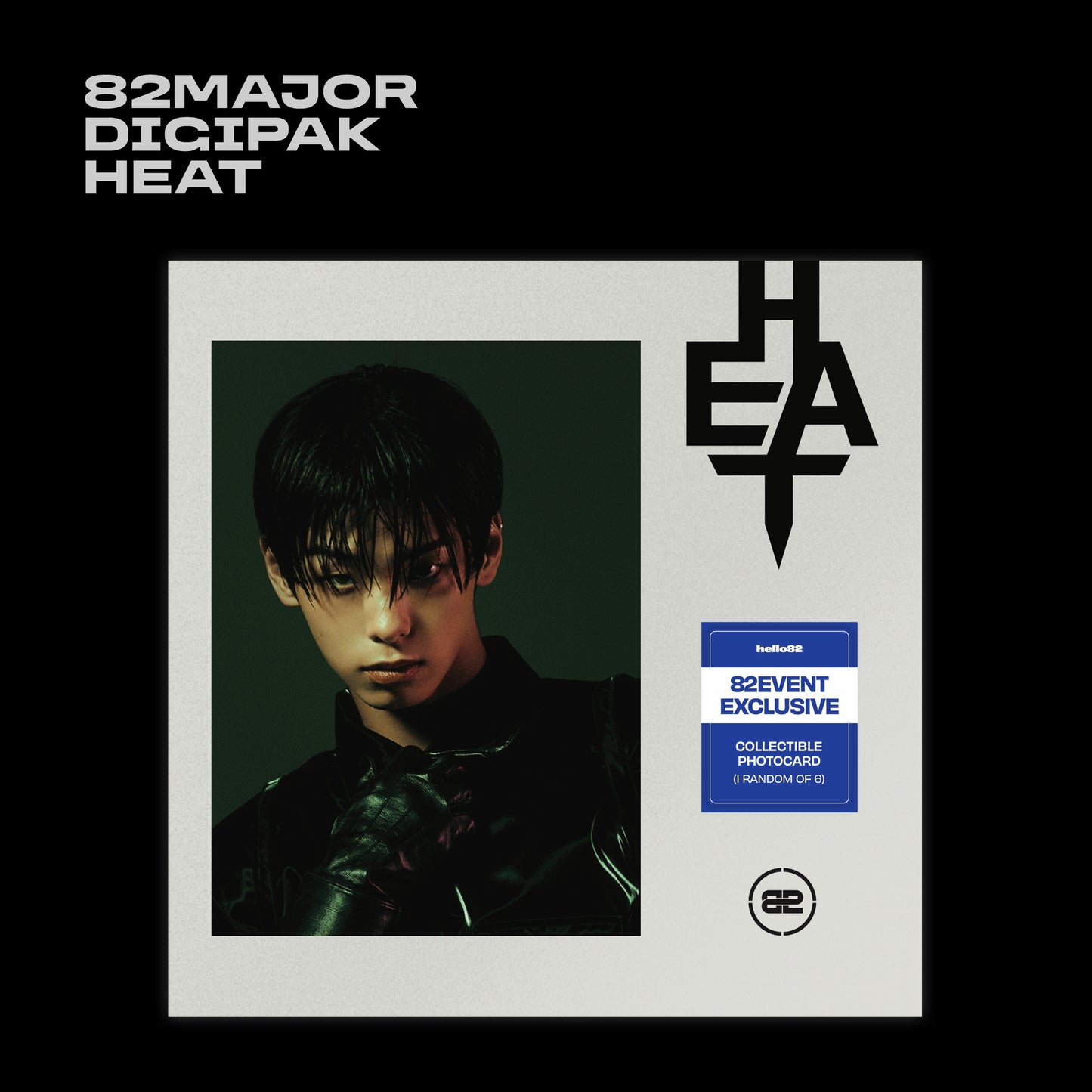(PRE-ORDER) [hello82] [82EVENT EXCLUSIVE] 82MAJOR - HEAT (DIGIPACK) (6 VERSIONS)