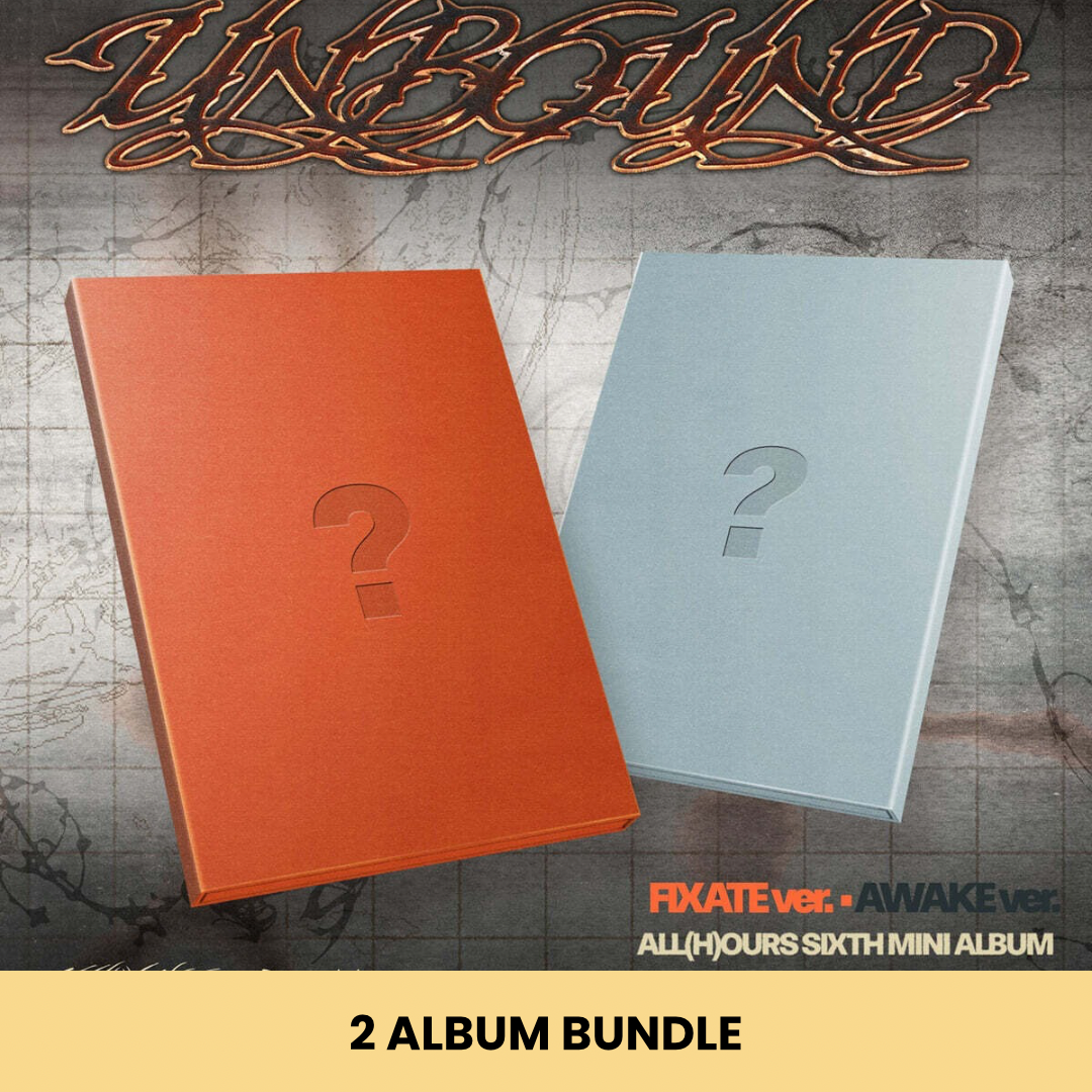 (PRE-ORDER) ALL(H)OURS - 6TH MINI ALBUM [UNBOUND] (2 VERSIONS) BUNDLE