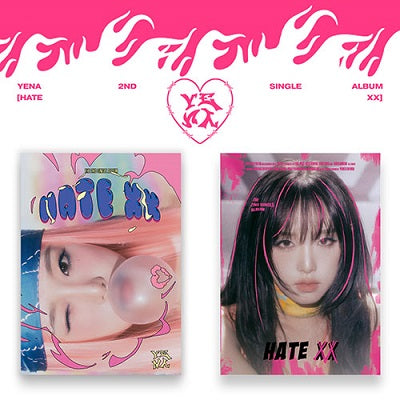 CHOI YE NA - HATE XX (2ND SINGLE ALBUM) (2 VERSIONS)