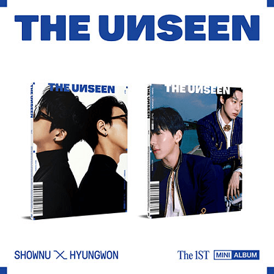 SHOWNU X HYUNGWON - 1ST MINI ALBUM [THE UNSEEN] (2 VERSIONS)