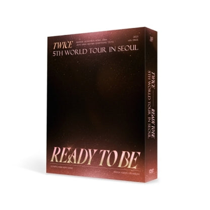 TWICE - 5ÈME TOURNÉE MONDIALE [READY TO BE] À SÉOUL DVD