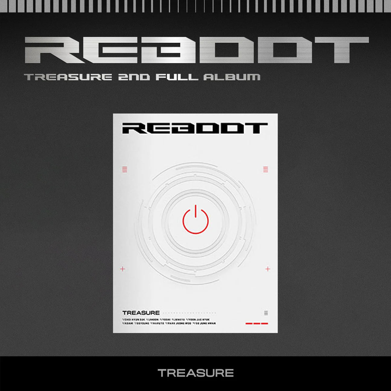 TREASURE - 2ND FULL ALBUM [REBOOT] PHOTOBOOK VER. (3 VERSIONS)