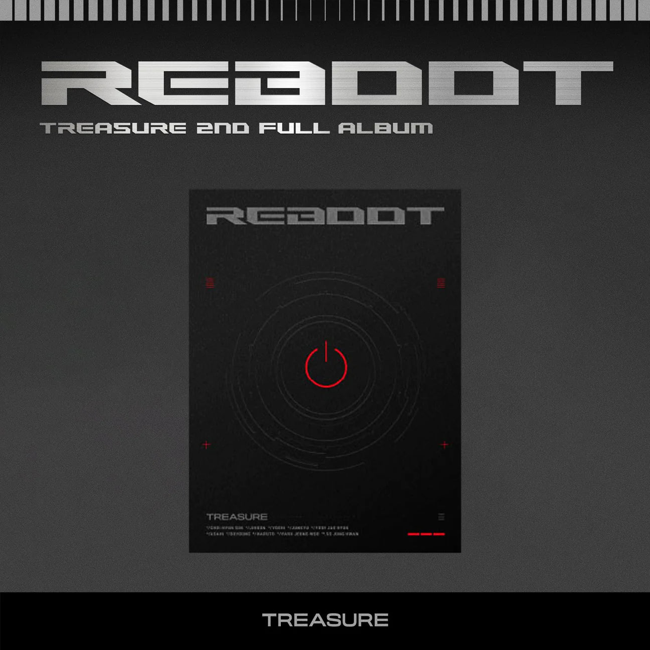 TREASURE - 2ND FULL ALBUM [REBOOT] PHOTOBOOK VER. (3 VERSIONS)