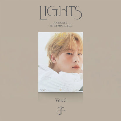 JOOHONEY - LIGHTS (1ST MINI ALBUM) (3 VERSIONS)