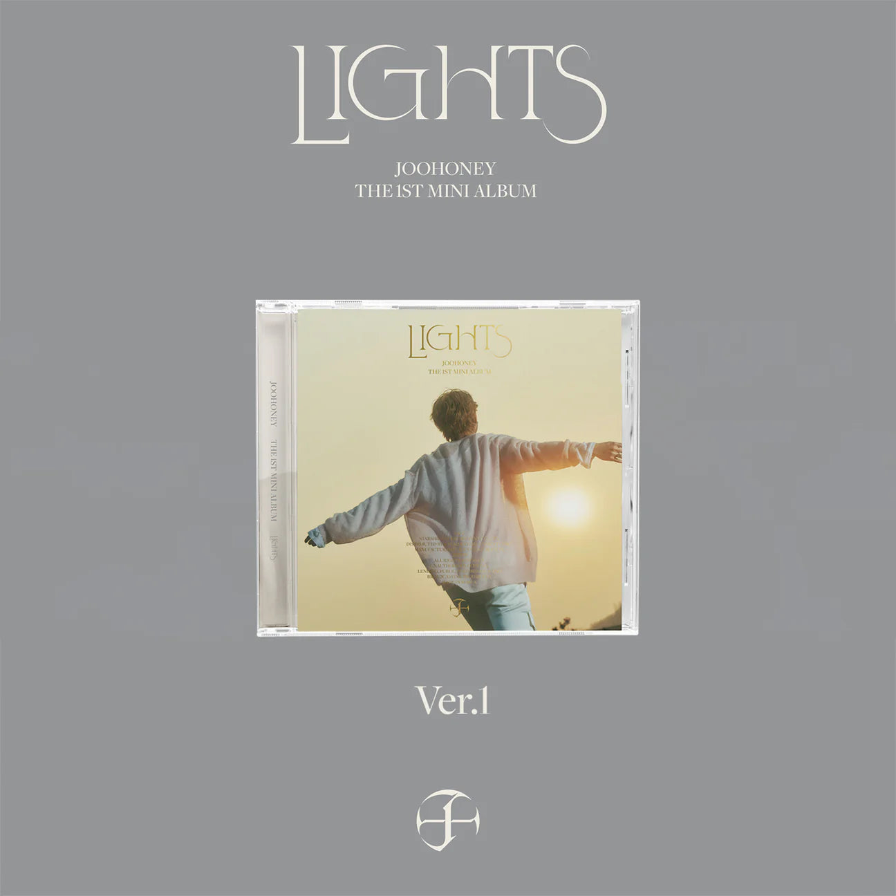 JOOHONEY - LIGHTS (1ST MINI ALBUM) JEWEL CASE VER. (3 VERSIONS)