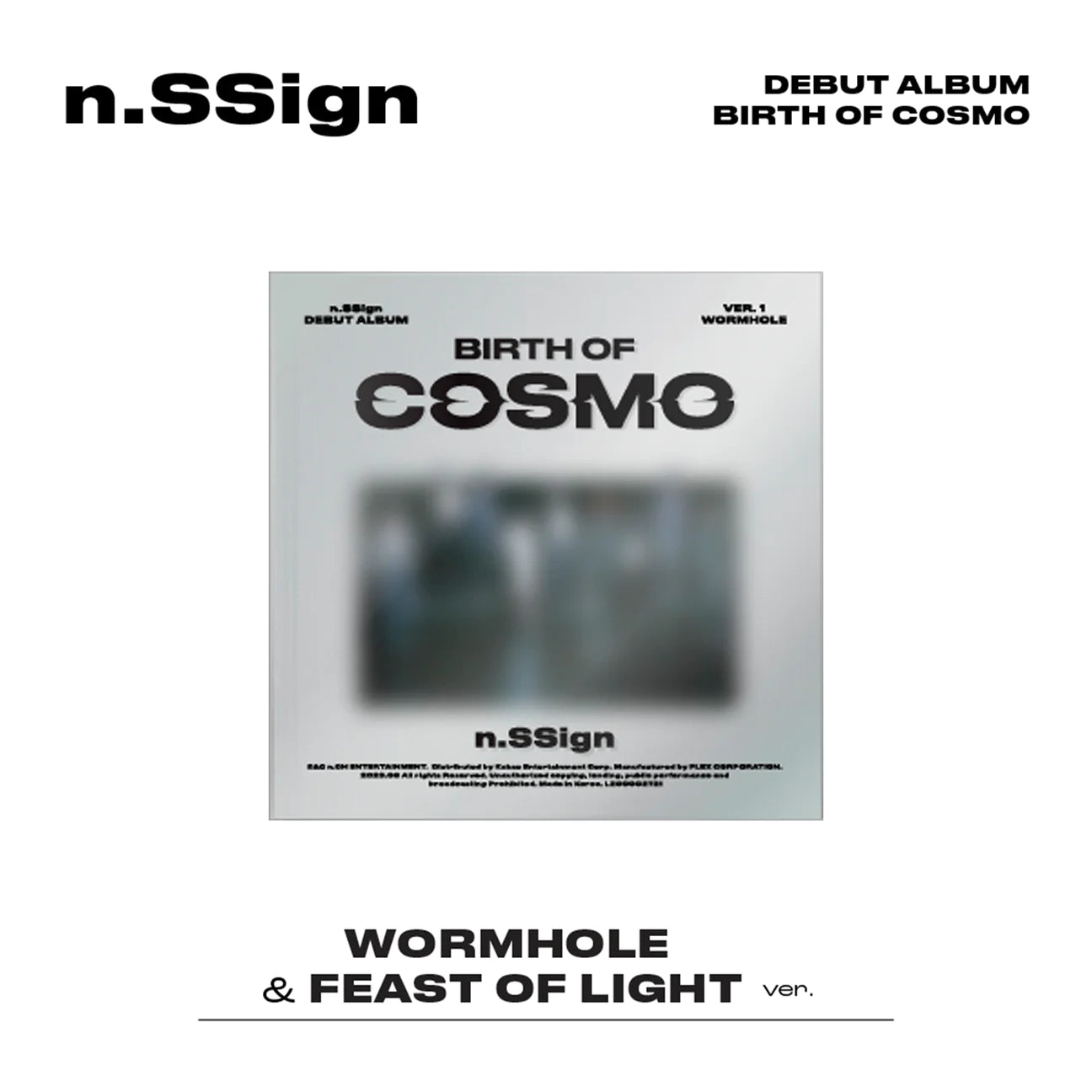 第1位獲得！】 n.SSign DEBUT ALBUM BIRTH OF COSMO5形態セット K-POP