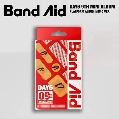 DAY6 - 9TH MINI ALBUM [BAND AID] (PLATFORM VER.) (2 VERSIONS)