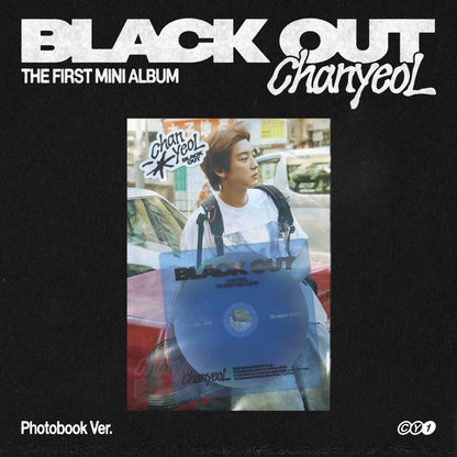 CHANYEOL - 1ST MINI ALBUM [BLACK OUT] (PHOTO BOOK VER.) (2 VERSIONS)