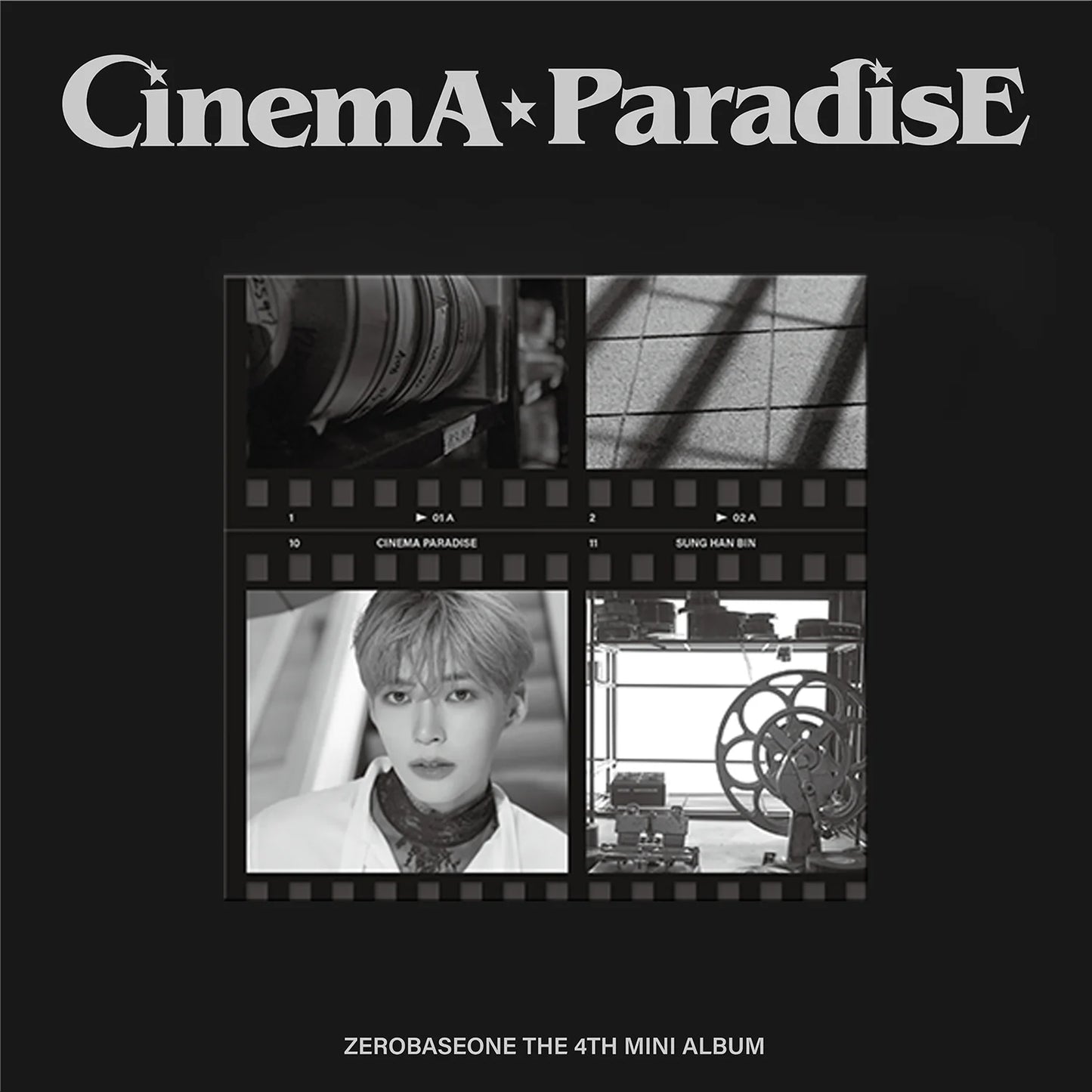 ZEROBASEONE - 4TH MINI ALBUM [CINEMA PARADISE] [DIGIPACK VER.] (9 VERSIONS)