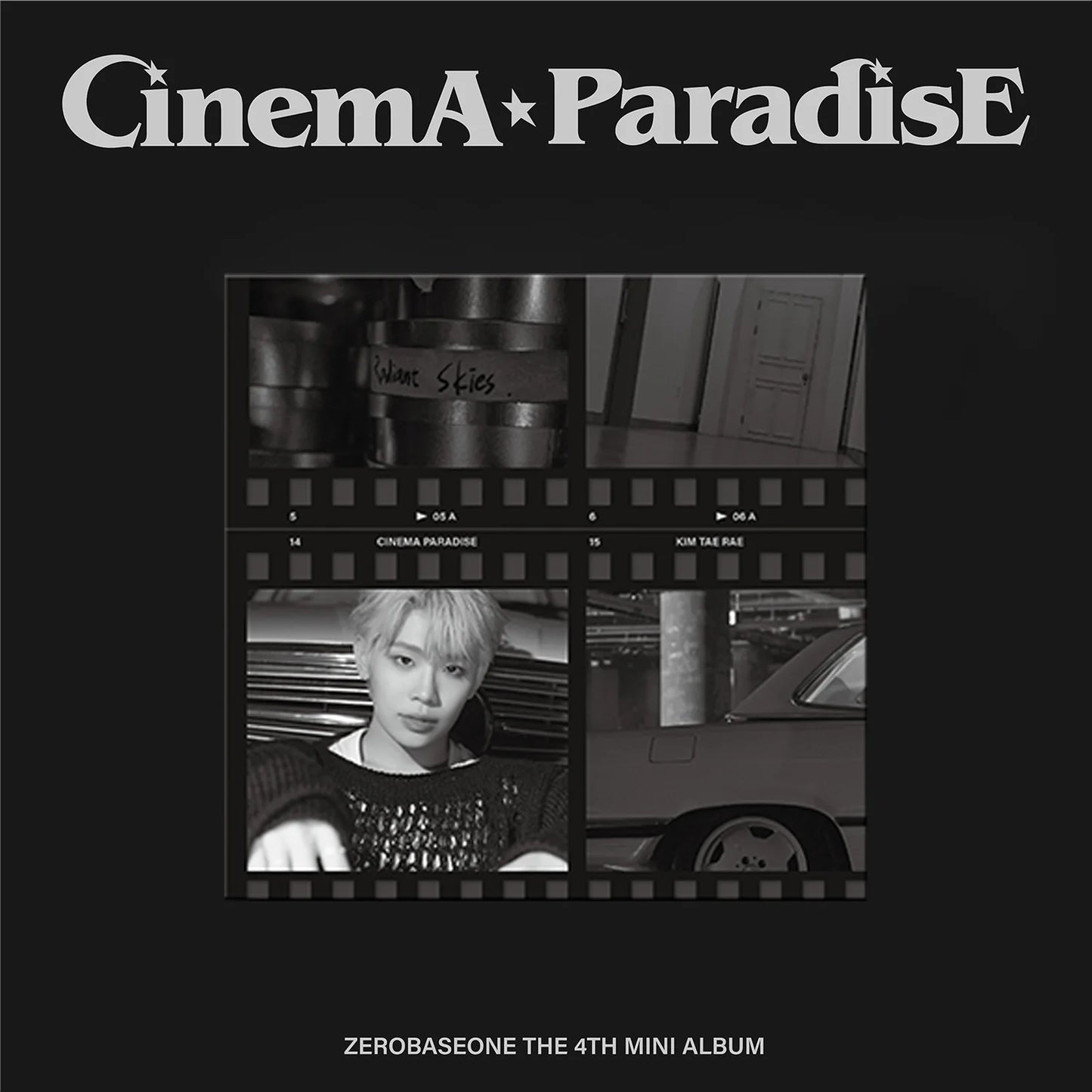 ZEROBASEONE - 4TH MINI ALBUM [CINEMA PARADISE] [DIGIPACK VER.] (9 VERSIONS)