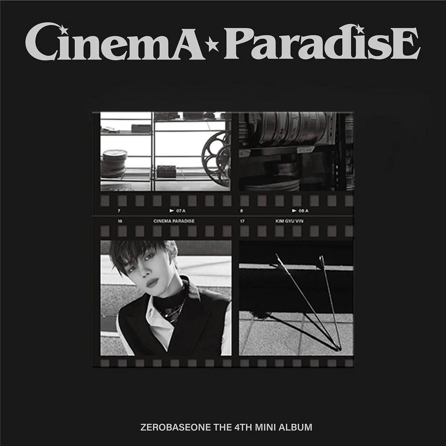 ZEROBASEONE - 4TH MINI ALBUM [CINEMA PARADISE] [DIGIPACK VER.] (9 VERSIONS)