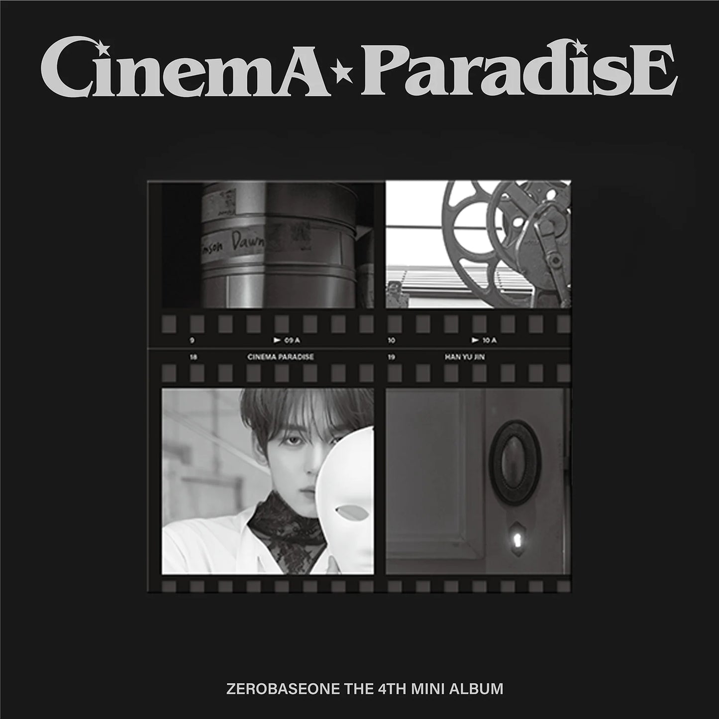 ZEROBASEONE - 4TH MINI ALBUM [CINEMA PARADISE] [DIGIPACK VER.] (9 VERSIONS)