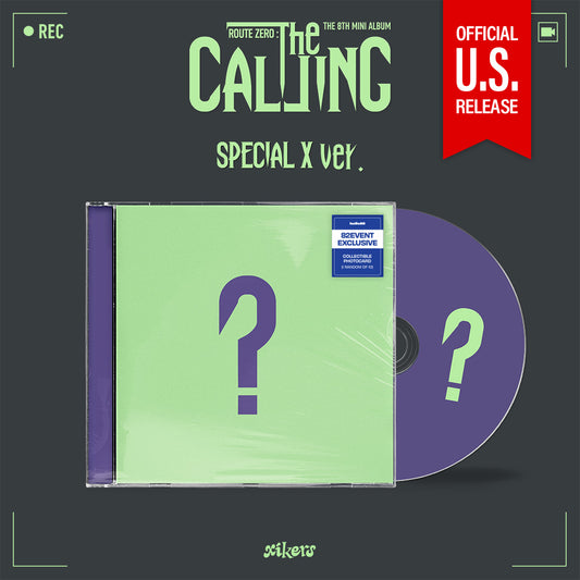 (PRE-ORDER) [hello82] [82EVENT EXCLUSIVE] XIKERS - 8TH MINI ALBUM [ROUTE ZERO : THE CALLING] (SPECIAL VER.)