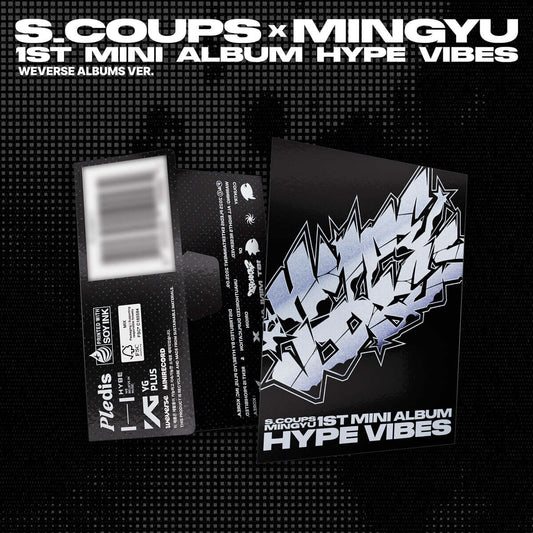 (PRE-ORDER) S.COUPSXMINGYU (SEVENTEEN) - 1ST MINI ALBUM [HYPE VIBES] WEVERSE ALBUMS VER. - LightUpK