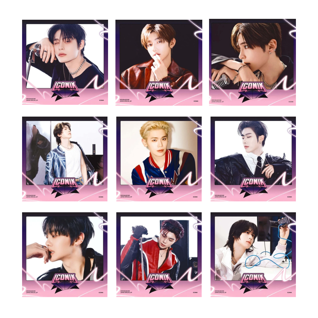 (PRE-ORDER) ZEROBASEONE - ICONIK (JAPAN SPECIAL EP) (MEMBER VER.) (9 VERSIONS) - LightUpK