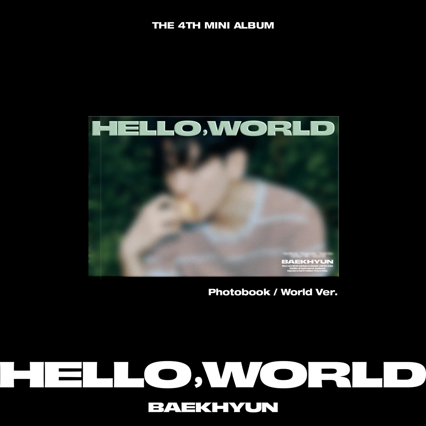 BAEKHYUN - 4TH MINI ALBUM [HELLO, WORLD] (PHOTOBOOK VER.) (2 VERSIONS)