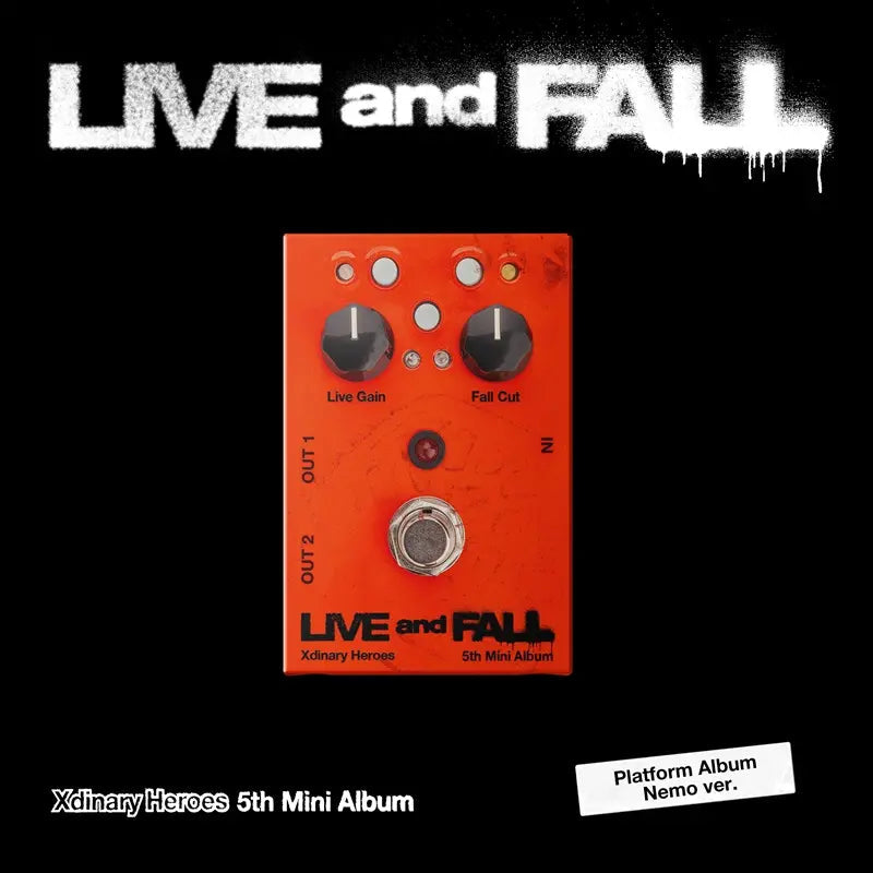 XDINARY HEROES - 5TH MINI ALBUM [LIVE AND FALL] PLATFORM ALBUM_NEMO VER. (2 VERSIONS) - LightUpK
