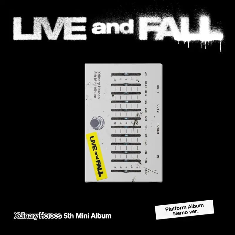 XDINARY HEROES - 5TH MINI ALBUM [LIVE AND FALL] PLATFORM ALBUM_NEMO VER. (2 VERSIONS)