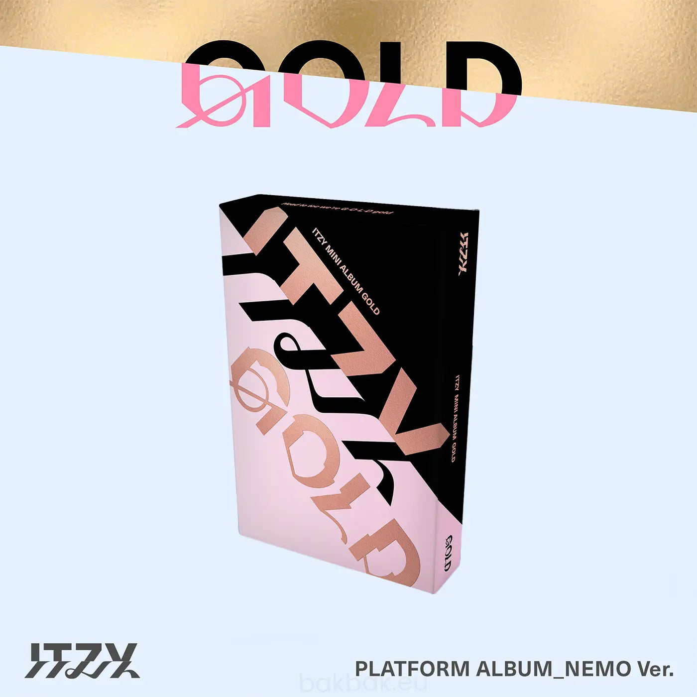 ITZY - [GOLD] PLATFORM_NEMO VER. (2 VERSIONS) - LightUpK