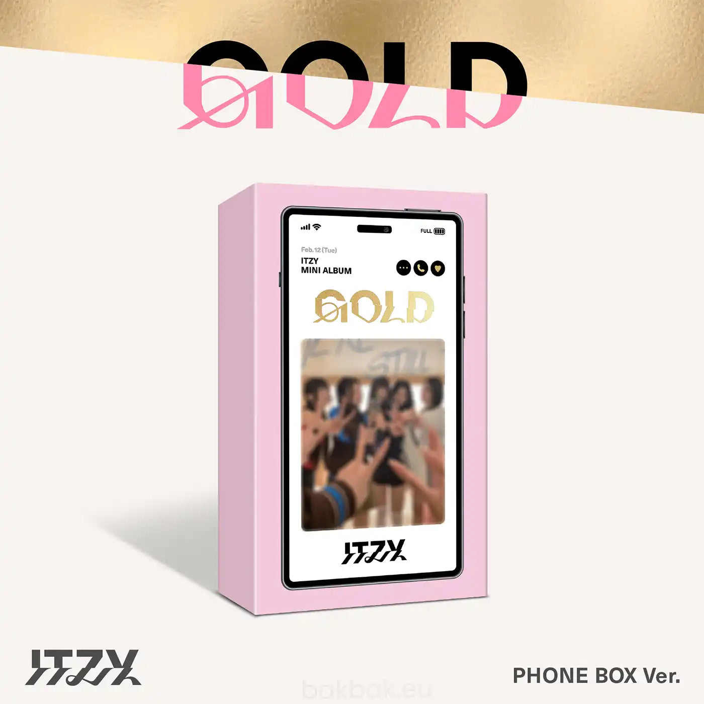 ITZY - [GOLD] PHONE BOX VER.