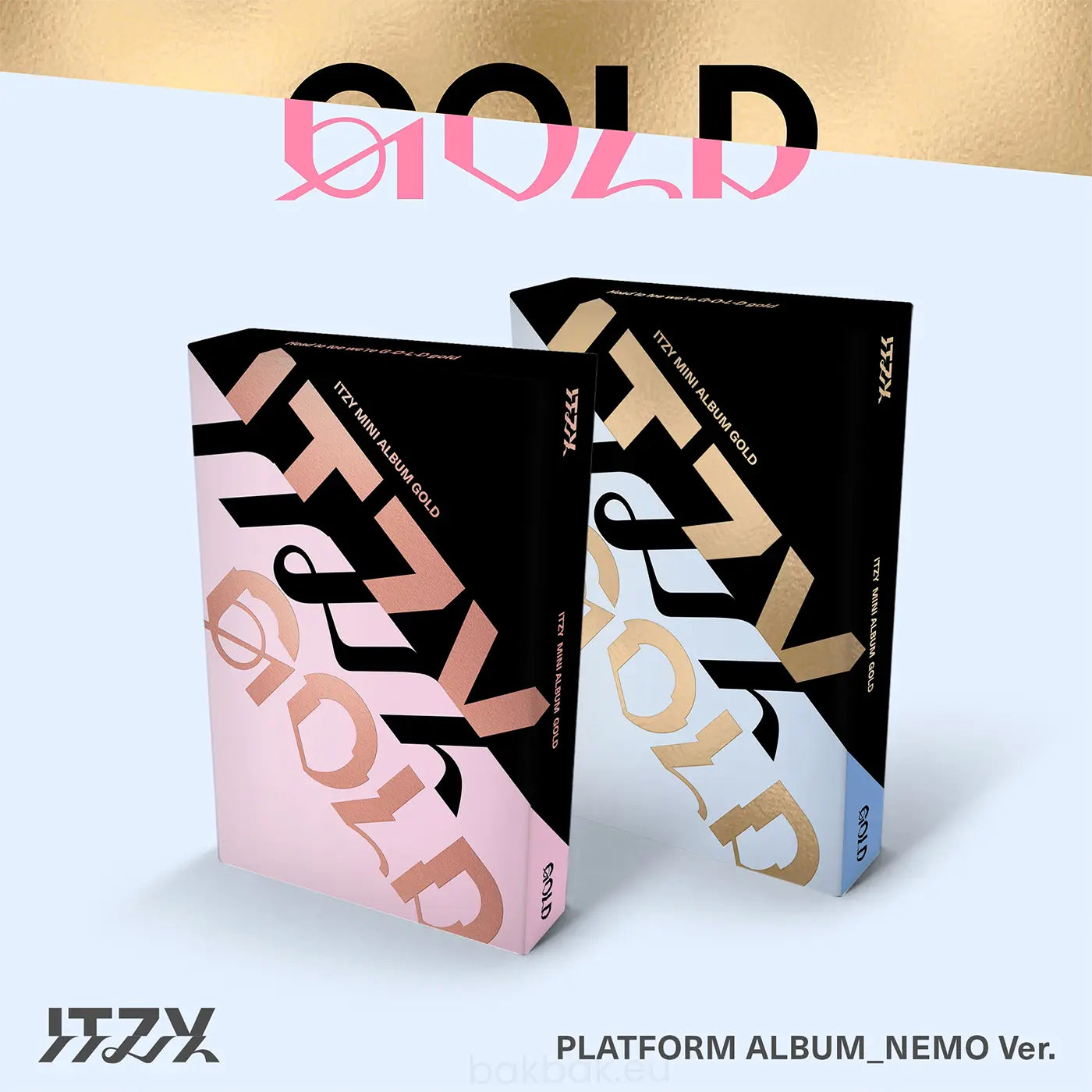 ITZY - [GOLD] PLATFORM_NEMO VER. (2 VERSIONS) - LightUpK