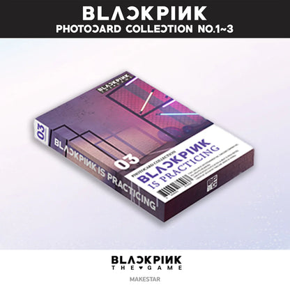 BLACKPINK - CARTES À ÉCHANGER DE LA COLLECTION DE PHOTOCARDS DU JEU (3 VERSIONS)