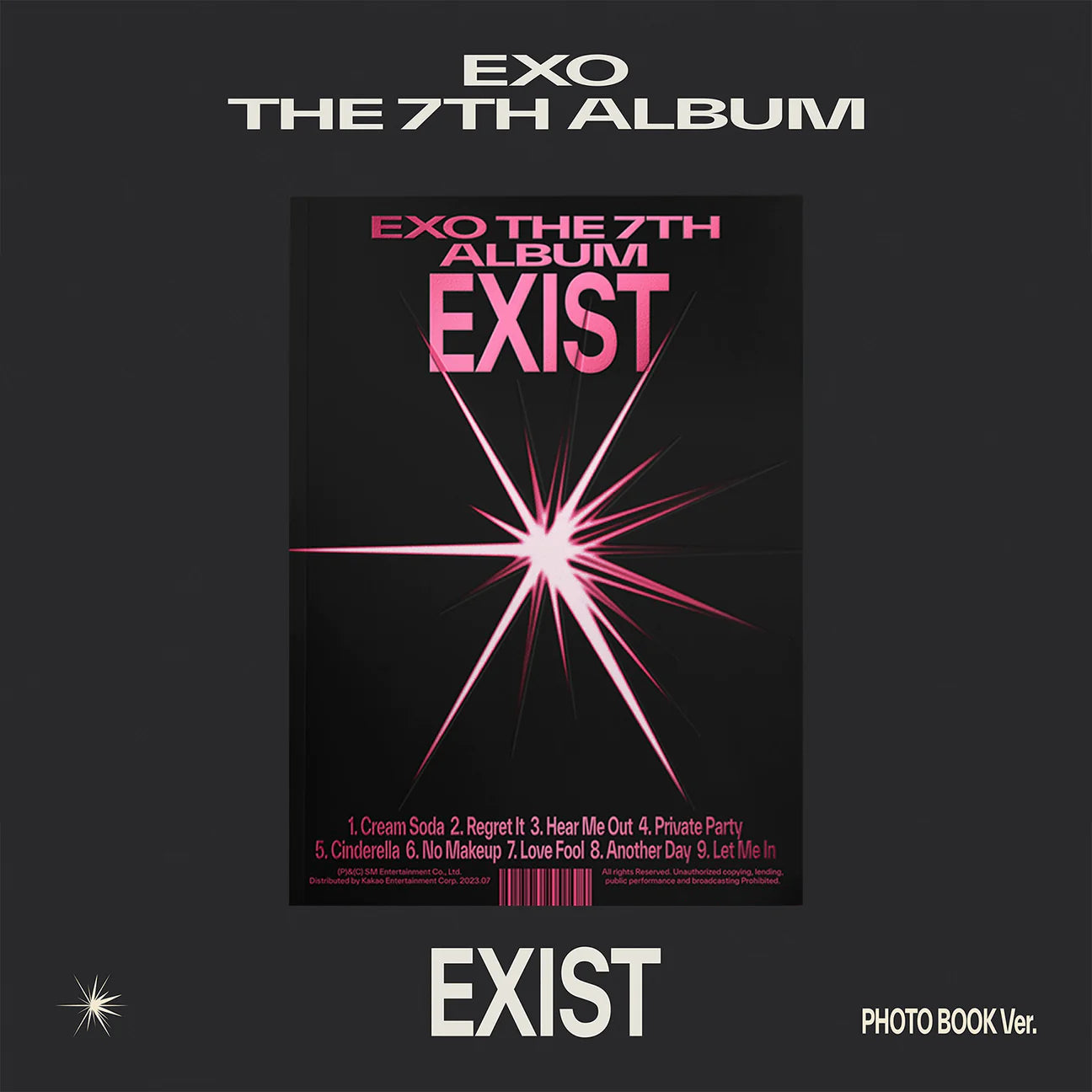 EXO - VOL.7 [EXIST] (PHOTO BOOK VER.) (3 VERSIONS)