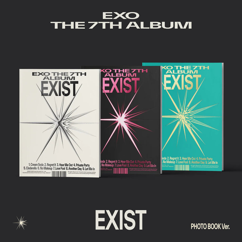 EXO - VOL.7 [EXIST] (PHOTO BOOK VER.) (3 VERSIONS)