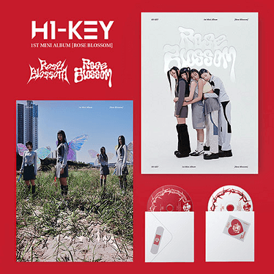 H1-KEY - ROSE BLOSSOM (1ER MINI ALBUM) (2 VERSIONS)