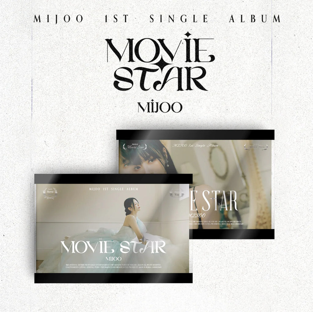 MIJOO - MOVIE STAR (1ER ALBUM UNIQUE) (2 VERSIONS)