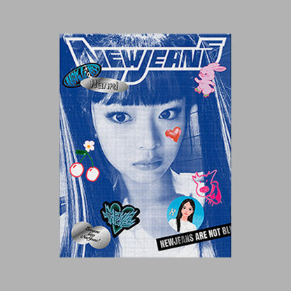 NEWJEANS - 1ST EP 'NEW JEANS' [BLUEBOOK VER.] (6 VERSIONS) - LightUpK