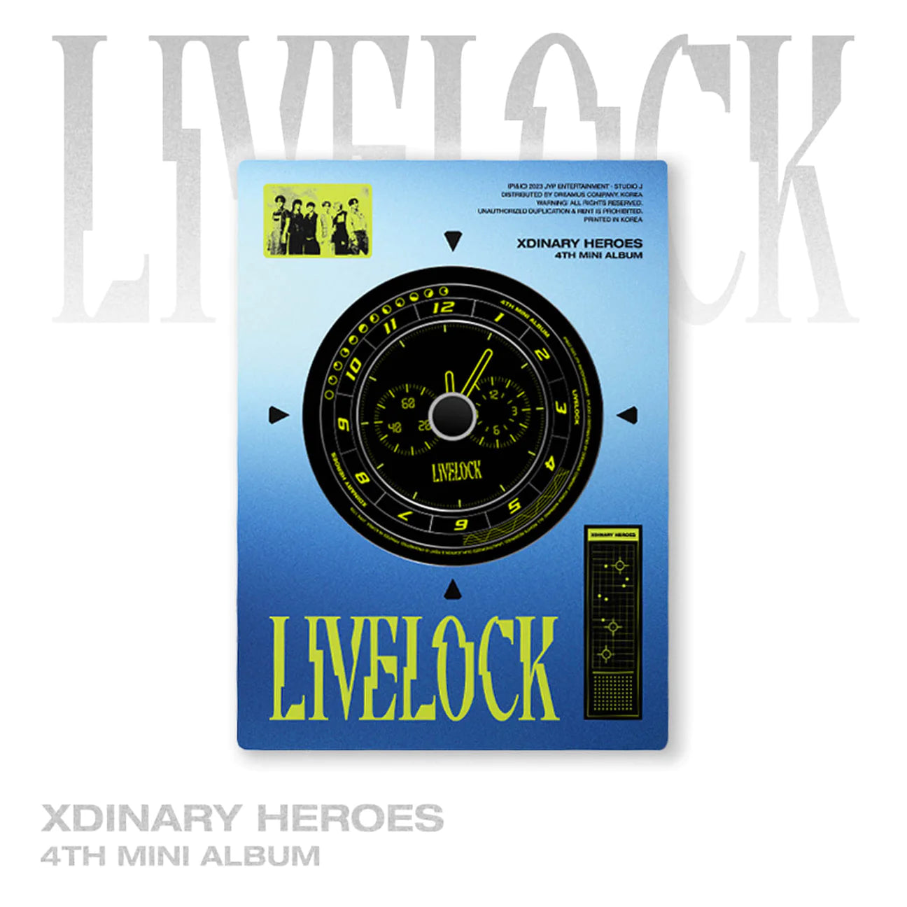 XDINARY HEROES - LIVELOCK (4TH MINI ALBUM) (2 VERSIONS)