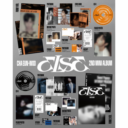 CHA EUN WOO - 2ND MINI ALBUM [ELSE] (2 VERSIONS)