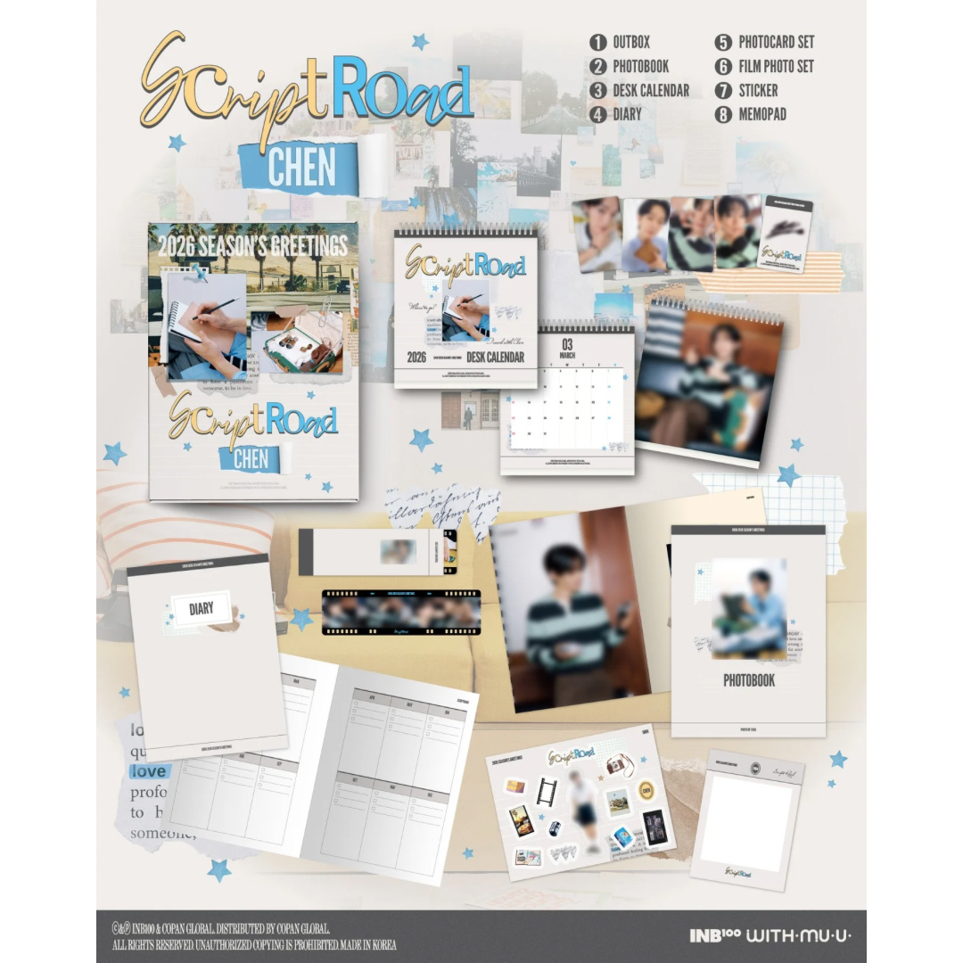 CHEN - 2026 SEASON'S GREETINGS [SCRIPT ROAD] - LightUpK