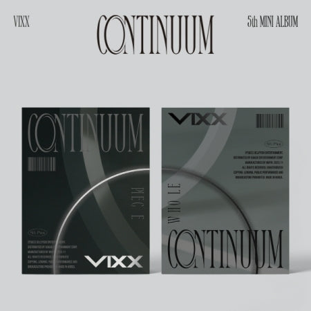 (PRE-ORDER) VIXX - 5TH MINI ALBUM [CONTINUUM] (2 VERSIONS)